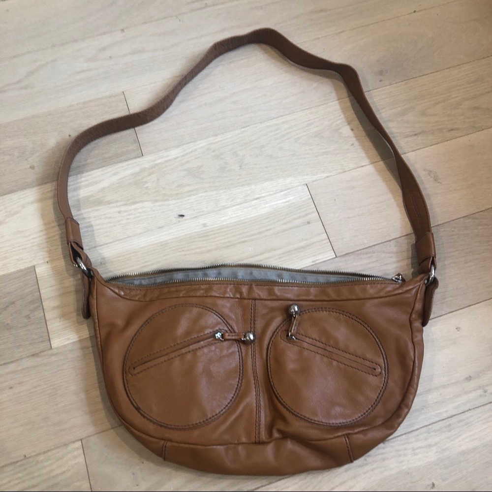 Mazzini Leather Crossbody Bag